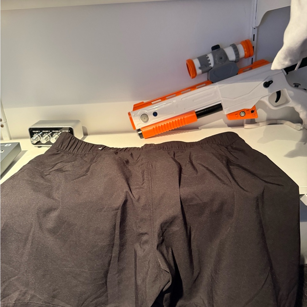 Old Navy Brown Athletic Shorts with Matte Finish